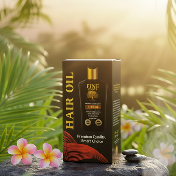 Fine Roots Hair Oil Providing Gentle Care Nourishing Formula Strengthening Healthy Scalp Support And Everyday Use - 120ML