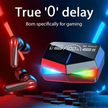 M28 TWS Wireless Earbuds With Charging Case Premium Quality Smooth Sound Comfortable Fit Durable Build