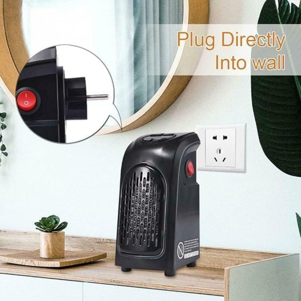 400 Watts Electric Handy Room Heater Portable Small Mini Room Heater for Travelling, Bedroom, Offices, Home